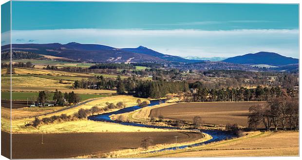 Blue skies over the Vale Canvas Print by Douglas McMann