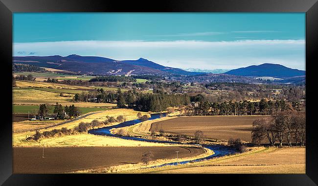 Blue skies over the Vale Framed Print by Douglas McMann