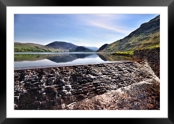 Ennerdale Reflections Framed Mounted Print by Gary Kenyon