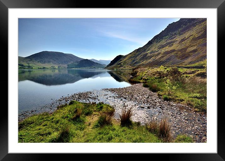 Ennerdale Views Framed Mounted Print by Gary Kenyon