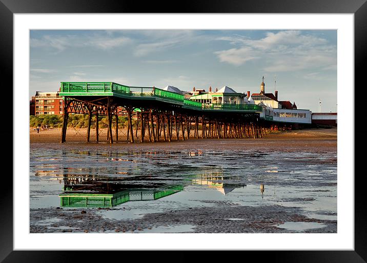 St. Annes Pier Framed Mounted Print by Gary Kenyon