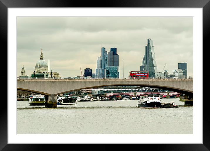 London Transport Framed Mounted Print by mhfore Photography