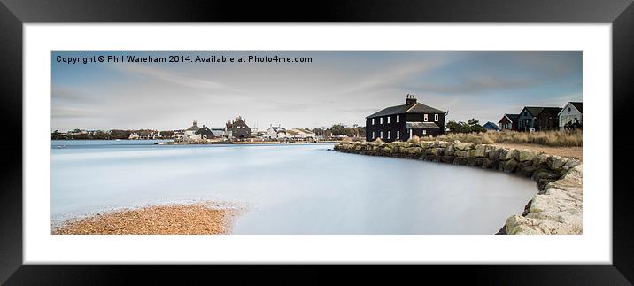 Christchurch Harbour Entrance Framed Mounted Print by Phil Wareham