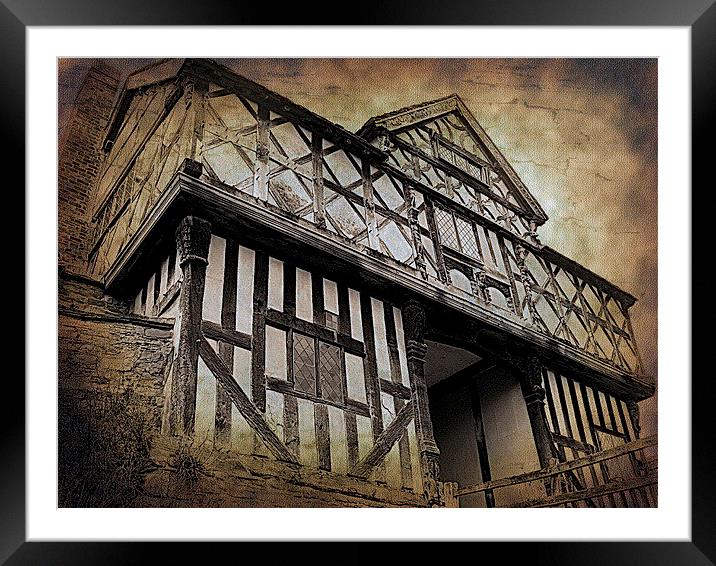 Stokesay Castle Framed Mounted Print by Tammy Winand