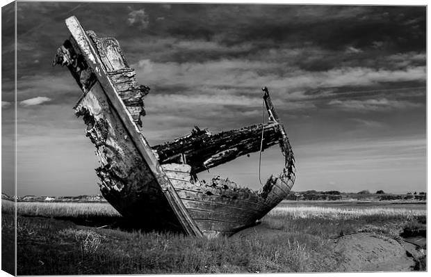 Fleetwood wreck Canvas Print by Mike Janik