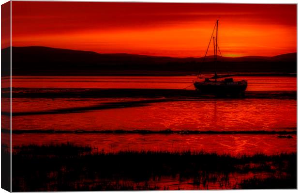 Sunset Canvas Print by Mike Janik