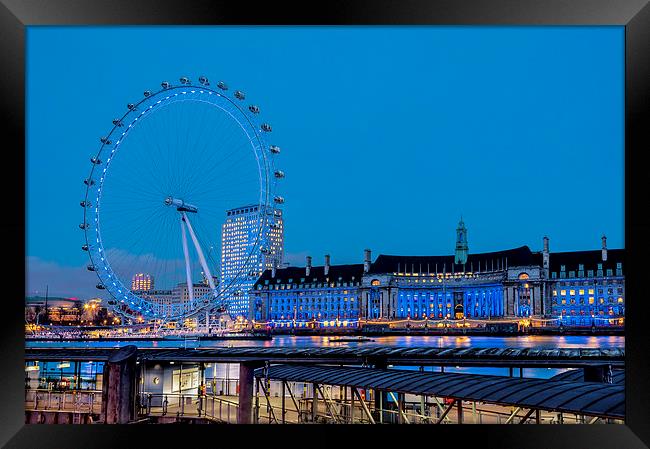 Eye in the Sky Framed Print by mhfore Photography