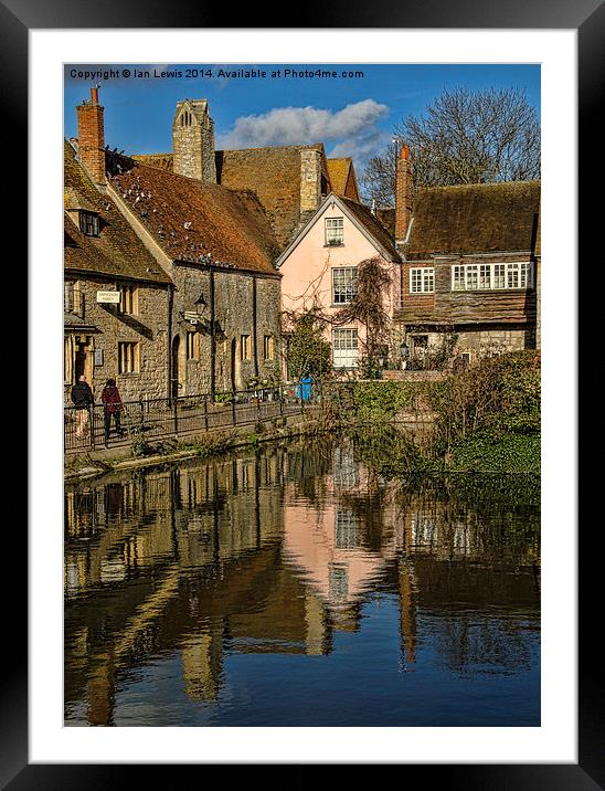 Abbey Buildings Abingdon Framed Mounted Print by Ian Lewis