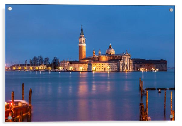 San Giorgio Maggiore Acrylic by Gail Johnson