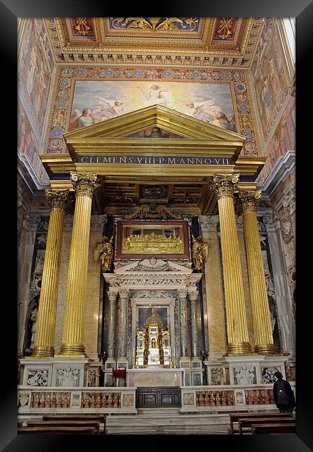 Basilica of St John Lateran Framed Print by Tony Murtagh