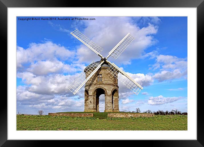 Chesterton Windmill Warwickshire Framed Mounted Print by Avril Harris