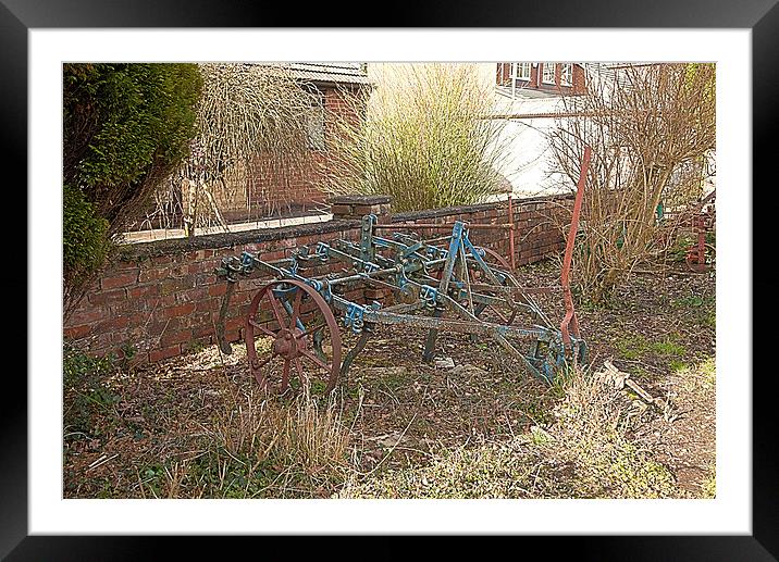 The Old Plough Framed Mounted Print by Colin Daniels