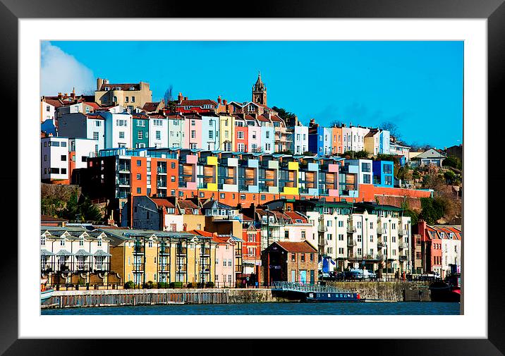 Colourful Hotwells Framed Mounted Print by mike Davies