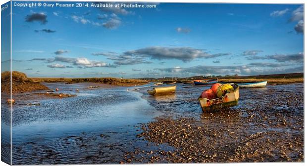 Morston in Norfolk Canvas Print by Gary Pearson