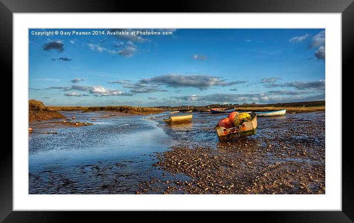 Morston in Norfolk Framed Mounted Print by Gary Pearson