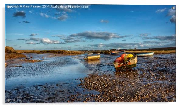 Morston in Norfolk Acrylic by Gary Pearson