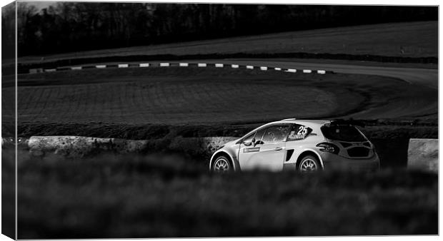 Champion in Black and White Canvas Print by Nigel Jones