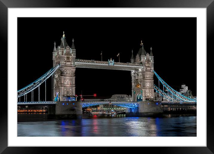 Tower Bridge London Framed Mounted Print by mhfore Photography