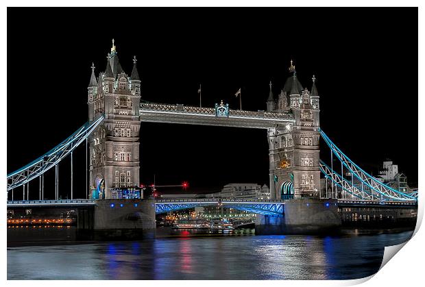 Tower Bridge London Print by mhfore Photography