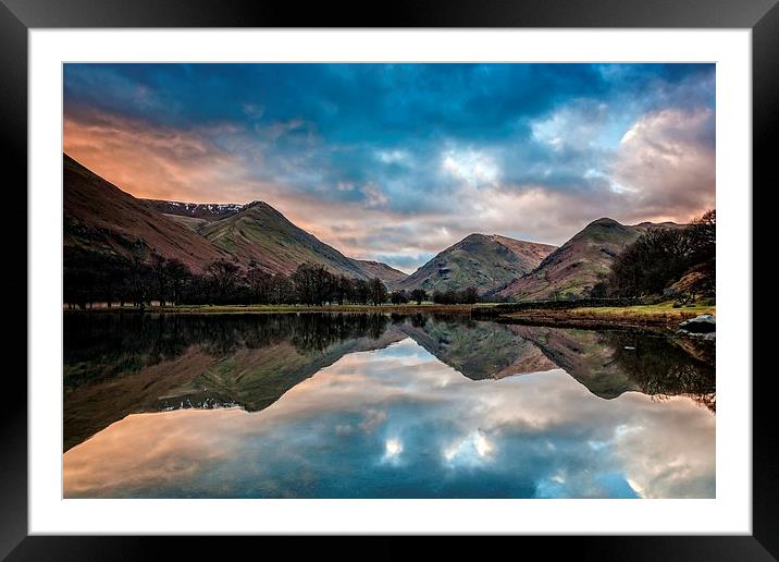Brothers Water Framed Mounted Print by Gary Richardson