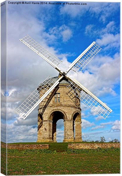 Chesterton Windmill Warwickshire Canvas Print by Avril Harris