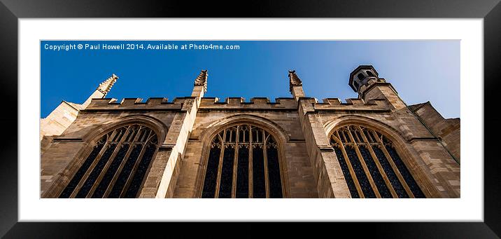 Eton College Framed Mounted Print by Paul Howell