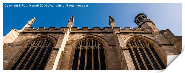 Eton College Print by Paul Howell