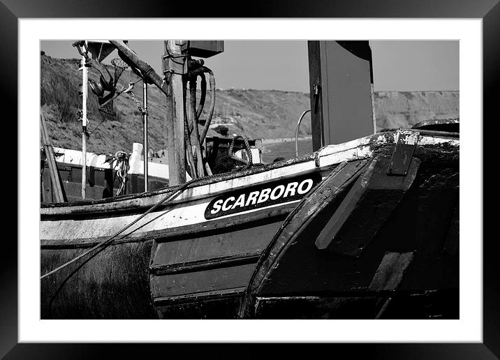 Scarboro Framed Mounted Print by Jason Moss