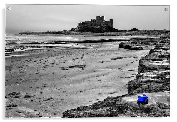 Bamburgh Beach Police Acrylic by Northeast Images