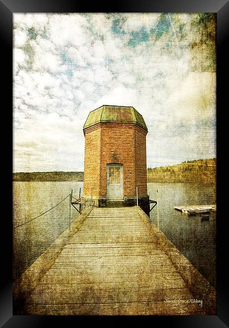 The Old Pump Station Framed Print by Randi Grace Nilsberg