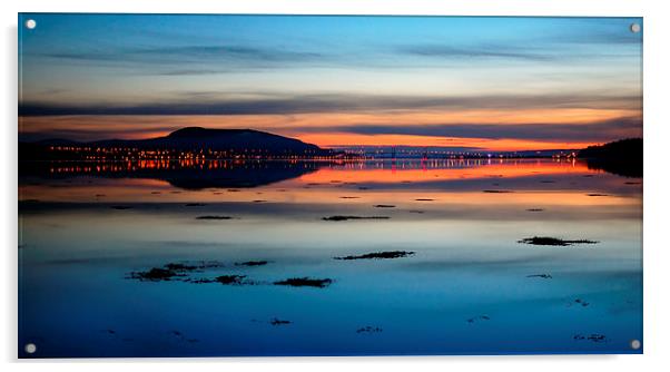 Beauly Firth Acrylic by Macrae Images