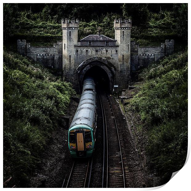 Clayton Tunnel Print by Chris Lord