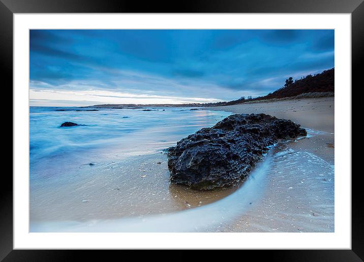 Gullane Beach Framed Mounted Print by Keith Thorburn EFIAP/b