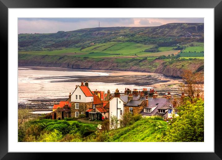 First view of Robin Hoods Bay Framed Mounted Print by Tom Gomez