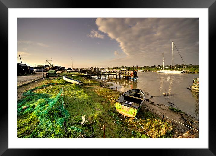 Southwold Harbour Framed Mounted Print by Rob Hawkins