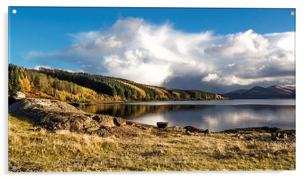 Loch Doon Acrylic by Karen Crawford