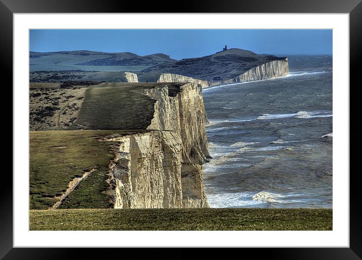 seven sisters Framed Mounted Print by Eddie Howland