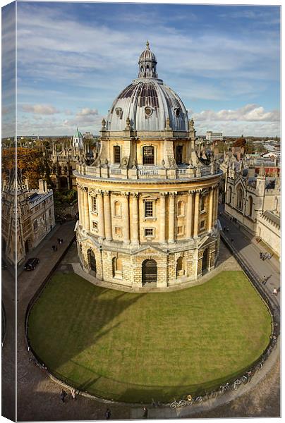 Radcliffe Camera Canvas Print by Jed Pearson