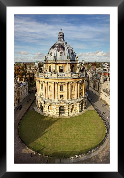 Radcliffe Camera Framed Mounted Print by Jed Pearson