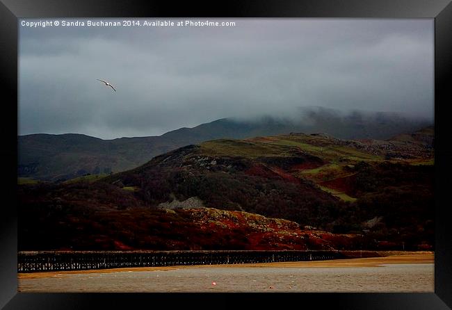 Barmouth Framed Print by Sandra Buchanan