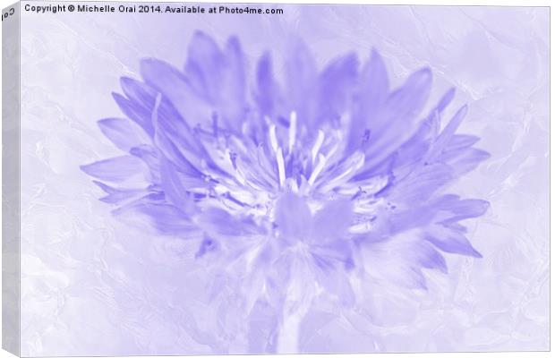Pastel Purple Canvas Print by Michelle Orai