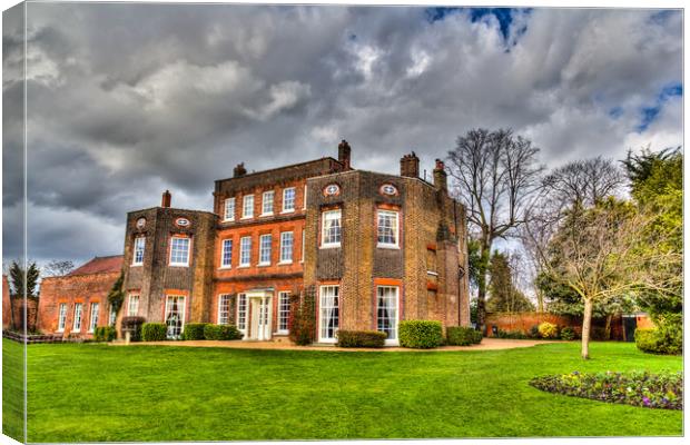 Langtons House England Canvas Print by David Pyatt