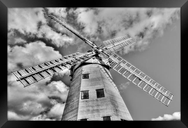 Upminster Windmill Essex England Framed Print by David Pyatt