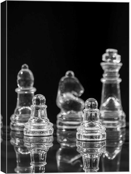 Chess Game Canvas Print by Keith Thorburn EFIAP/b