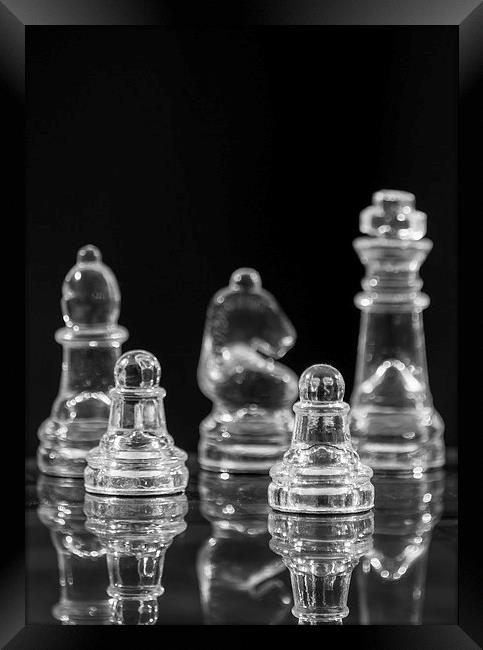 Chess Game Framed Print by Keith Thorburn EFIAP/b