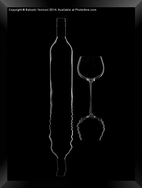 il vino Framed Print by Bahadir Yeniceri