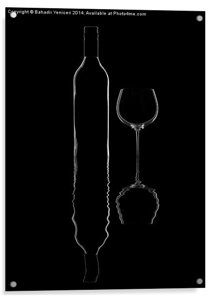 il vino Acrylic by Bahadir Yeniceri