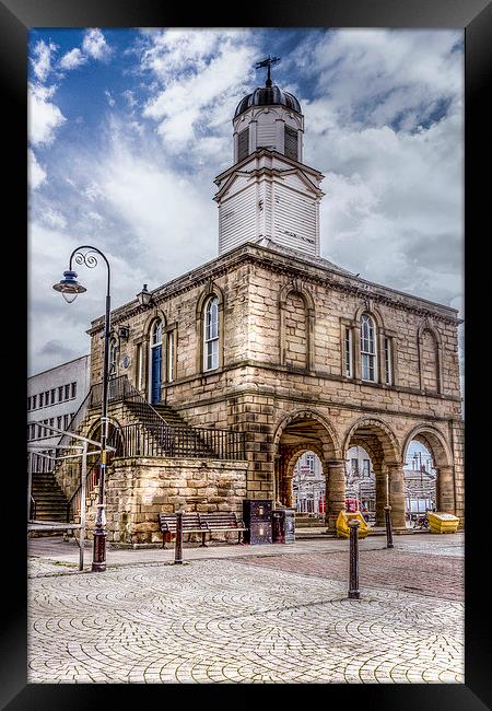 South Shields Old Town Hall Framed Print by Dave Emmerson