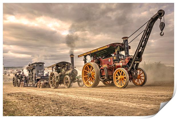 Traction Power Print by Rob Hawkins