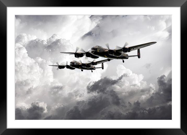 Once in a Lanc Time Framed Mounted Print by J Biggadike